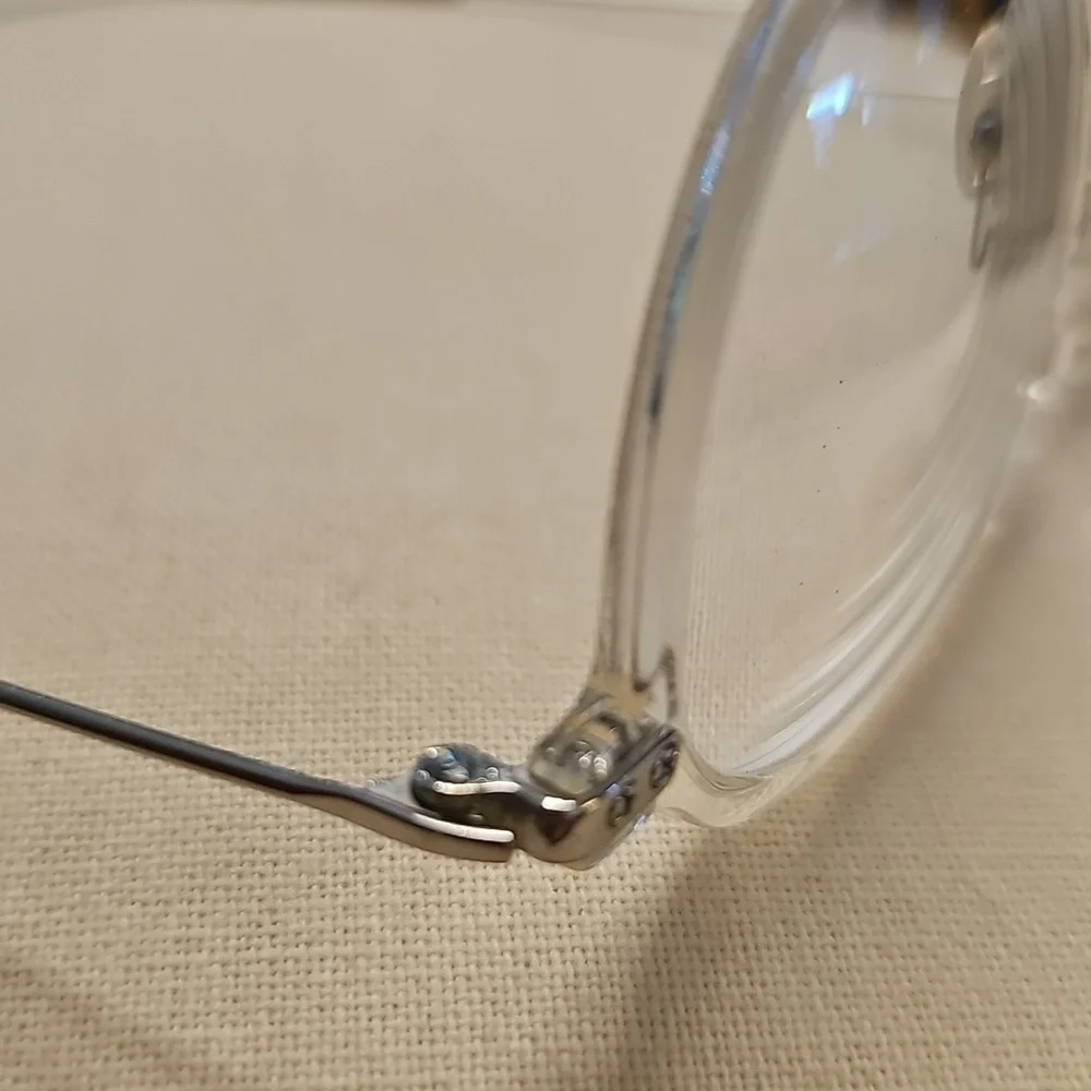 Clear Oval Glasses By Zenni.‎ Very Good Used Condition.